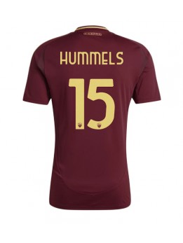 Moški Nogometna dresi replika AS Roma Mats Hummels #15 Domači 2024-25 Kratek rokav